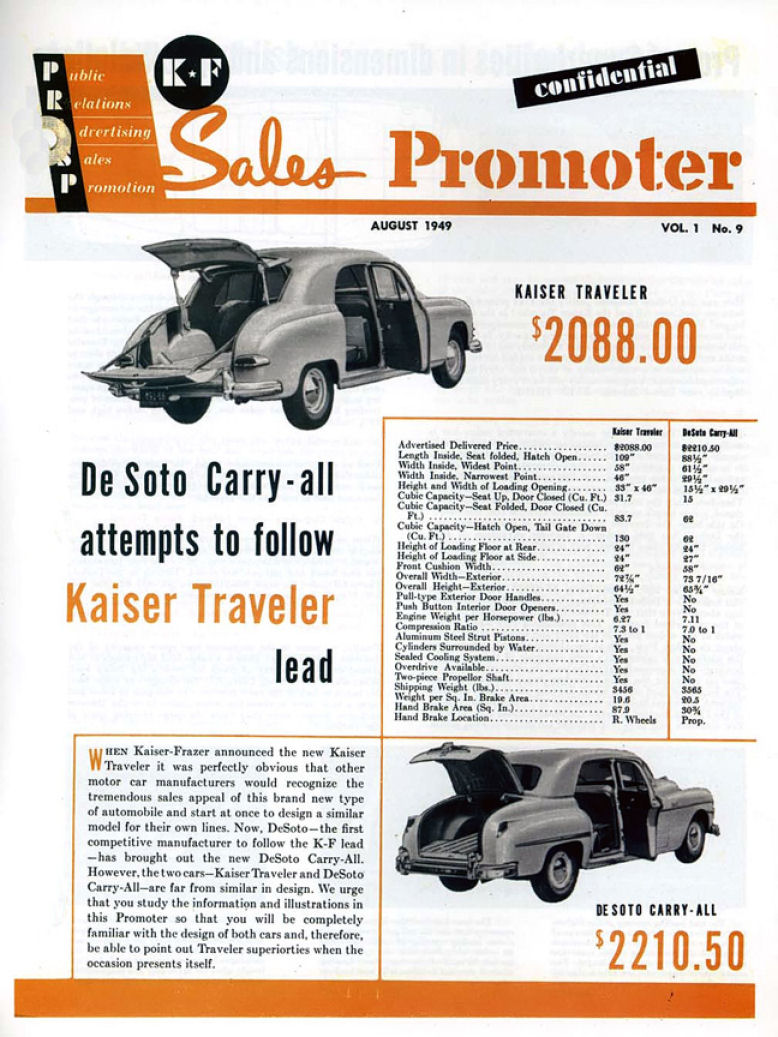 1949 Kaiser Sales Promoter Page 1